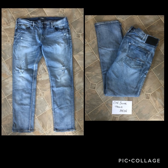 Men’s Silver Taavi Jeans